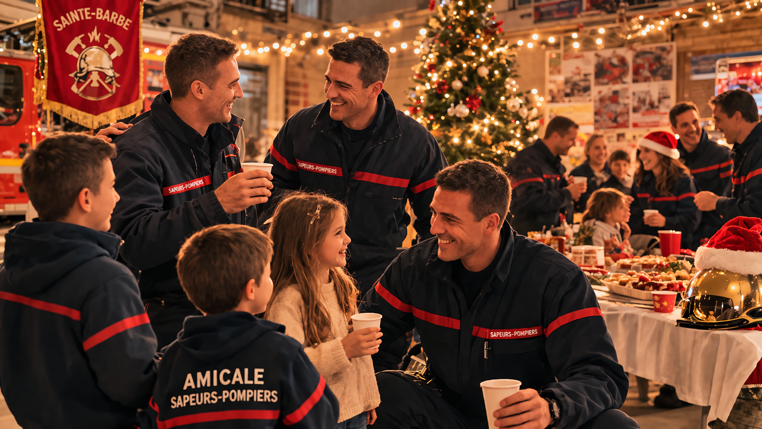 Événements et cohésion financés par les dons du calendrier pompier