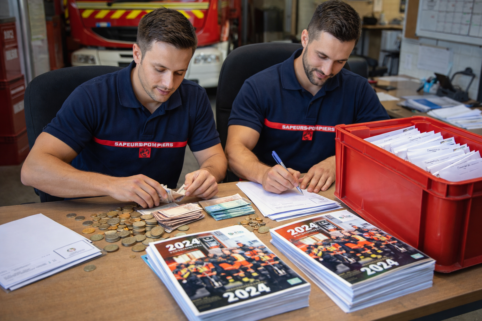 Retours des reçus et dons calendriers